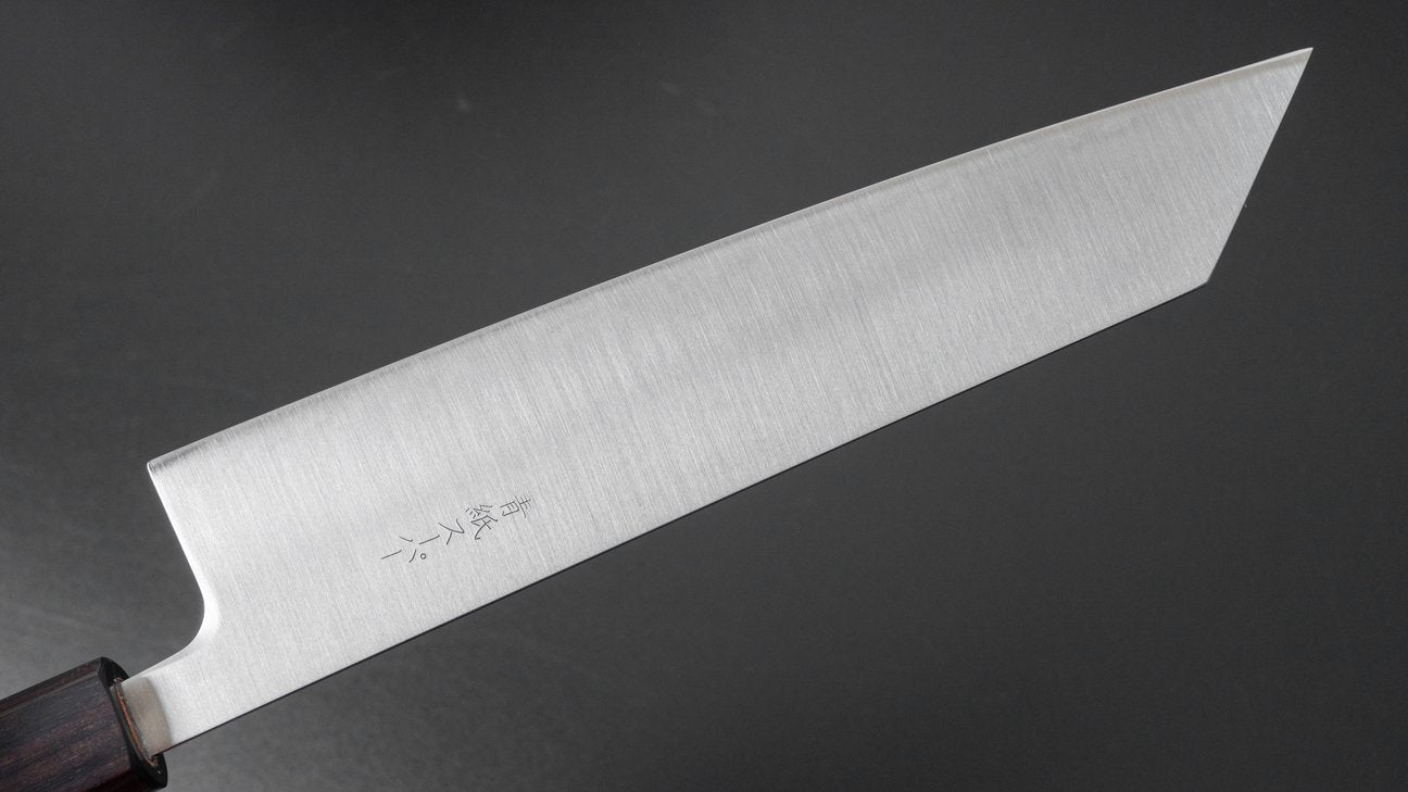 Hitohira Futana SB Migaki Kiritsuke Gyuto 210mm Cherry Wood Handle