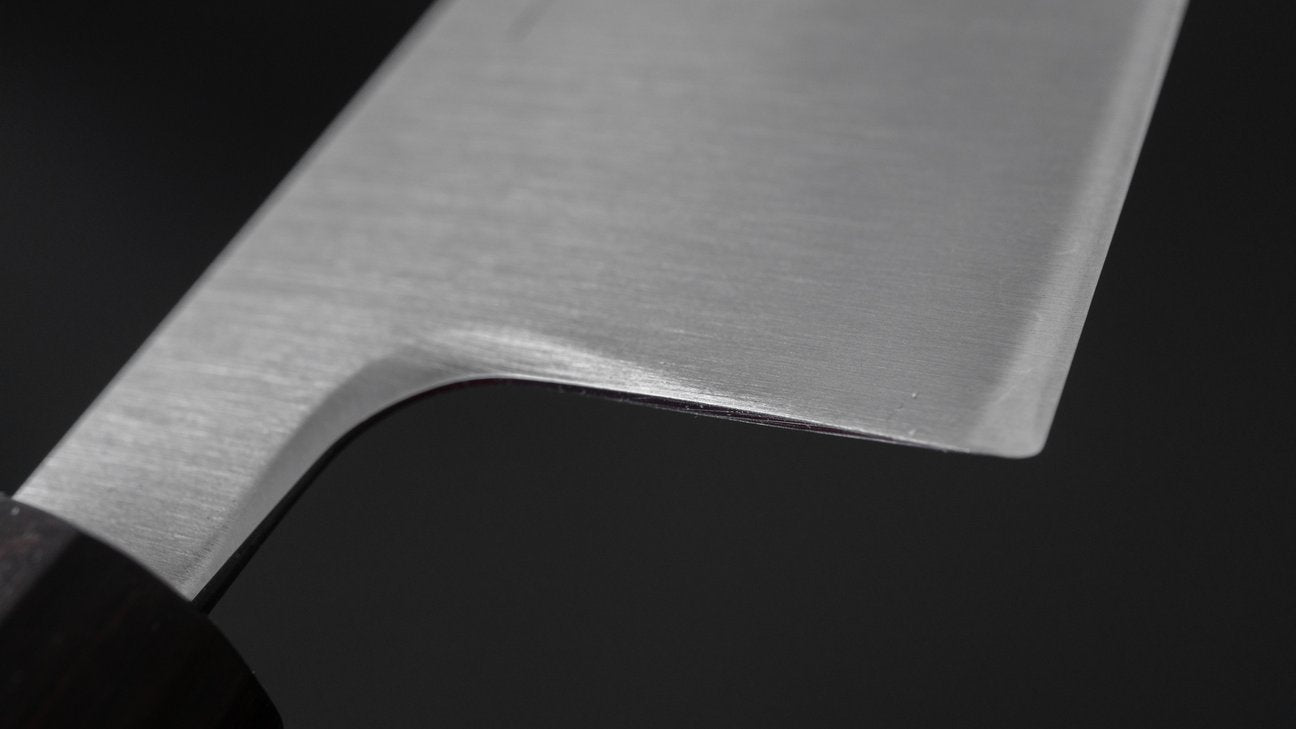 Hitohira Futana SB Migaki Kiritsuke Gyuto 210mm Cherry Wood Handle