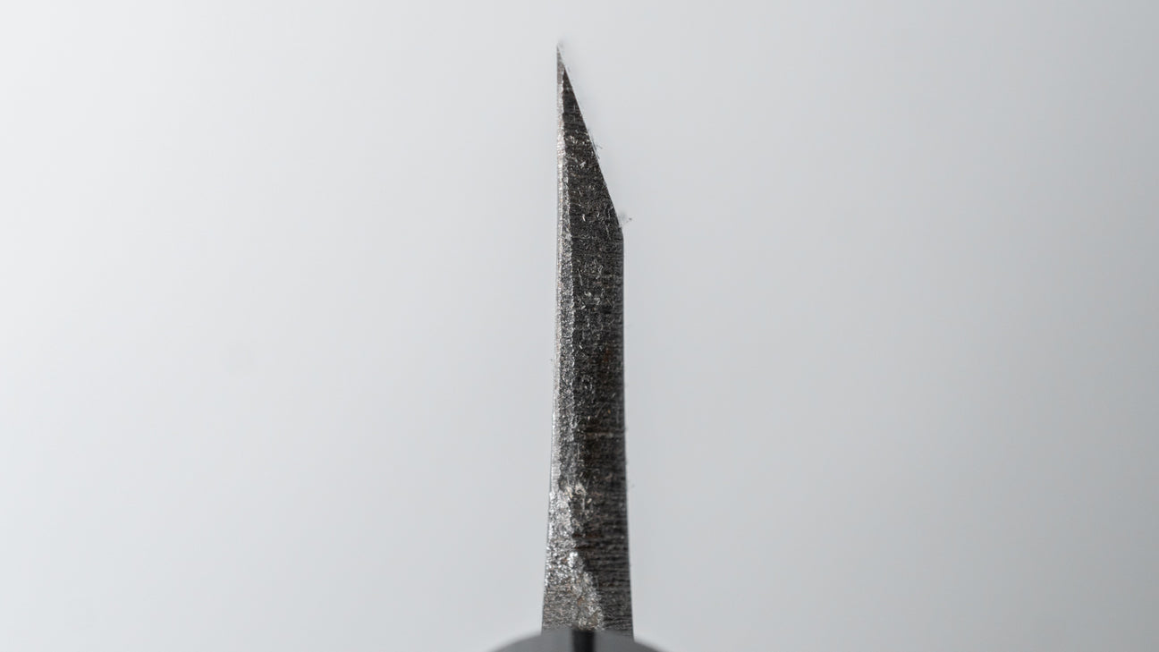 Morihei Munetsugu White #2 Left-Handed Deba 105mm Ho Wood Handle