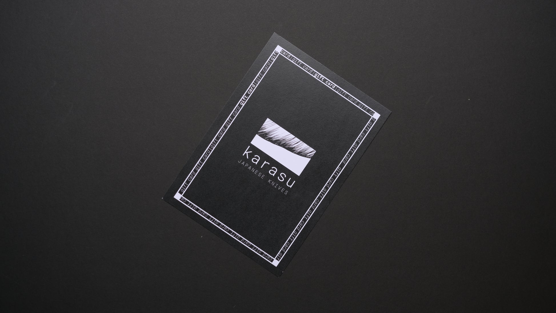 Giftcard Karasu Knives