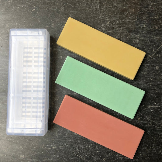 Naniwa Basiscombinatie Wetsteen #220/ #1000/ #3000 met koffer 